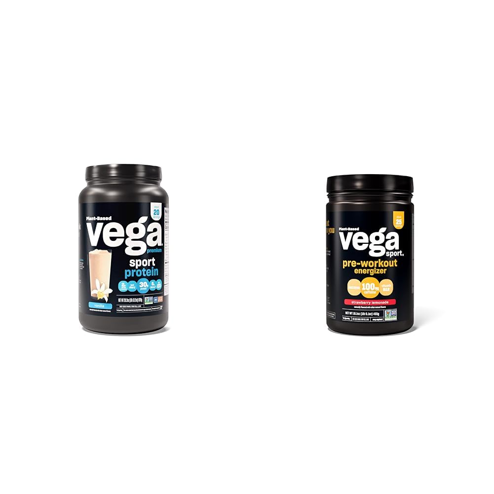 Vega Premium Sport Protein Powder Vanilla, 20 Servings