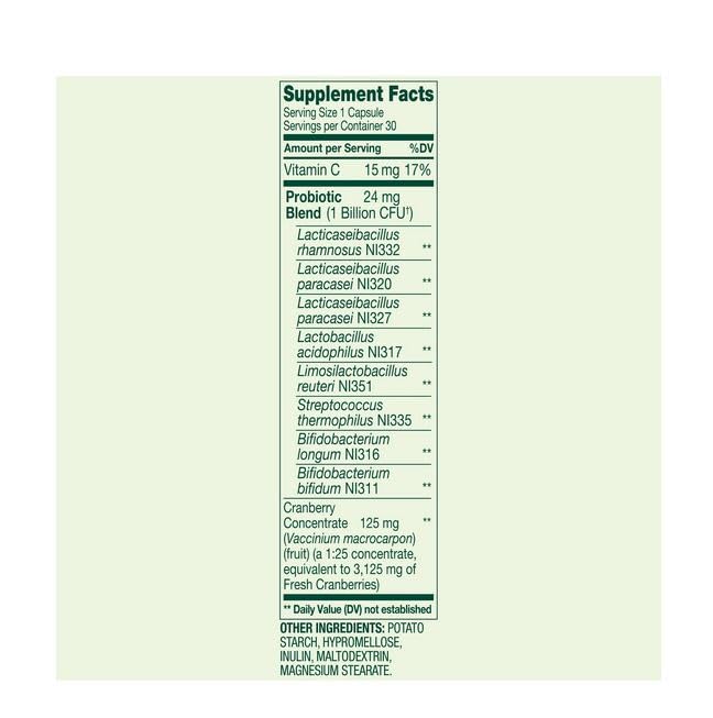 H4U Extra Strength Probiotic Vegetable Capsules for Digestive Health Tablet, 30 Count