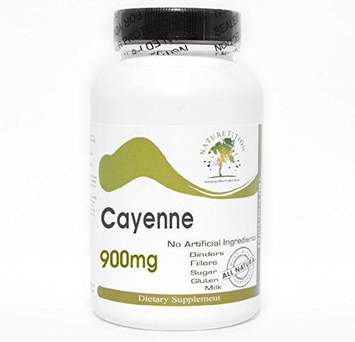Naturetition Supplements Cayenne 900mg 200 Capsules