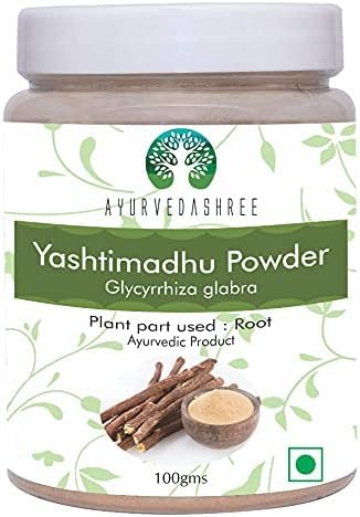 AYURVEDASHREE Yashtimadhu Powder 3.53 oz