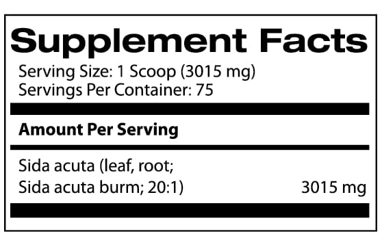 Samsara Herbs SIDA Acuta 20:1 Concentrated Extract Powder, 8 oz