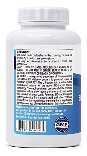 Progressive Laboratories Probiotic Broad Spectrum Supplement, 30 Capsules
