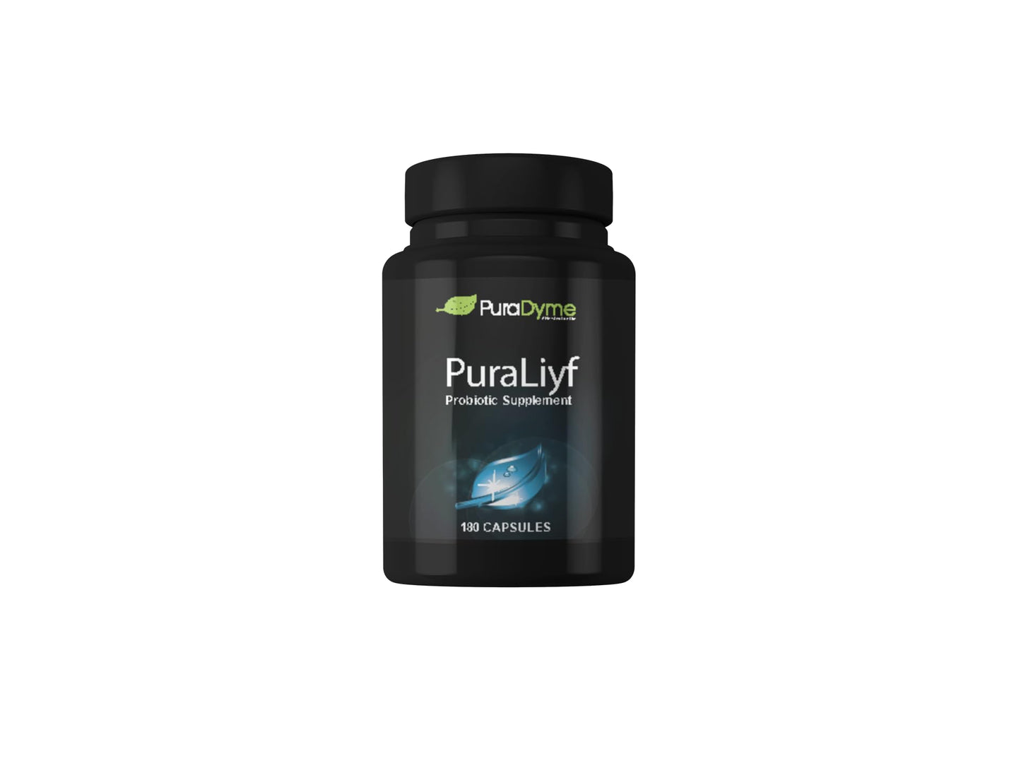 PuraDyme PuraLiyf Digestive Enzymes with Probiotics, 180 Capsules