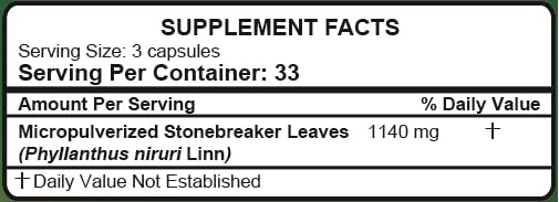 HANAN PERUVIAN SECRETS Hanan Chancapiedra Stonebreaker Capsules 100