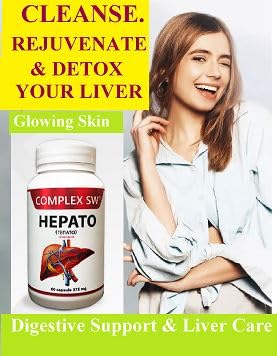 Generic Liver Cleanse Detox & Repair Herbal Liver Support Complex with Milk Thistle, Marigold, Artichoke, Ginseng Root Extract for Liver Health 60 Capsules