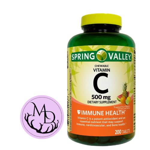 Generic Chewable Vitamin C Tablets, 200 Count