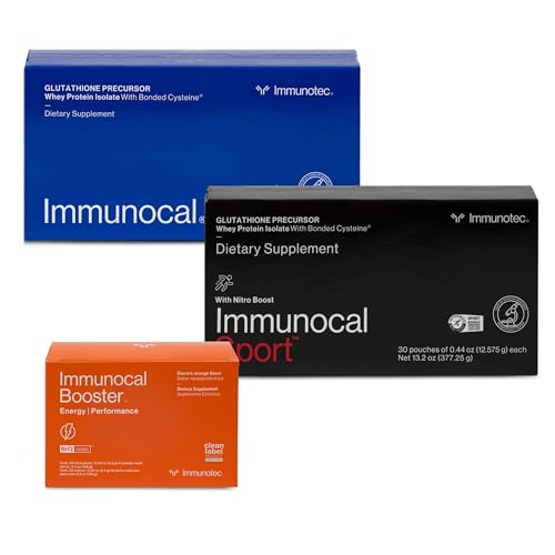 Immunocal Energy and Performance Bundle Whey Protein Isolate Powder 29.29