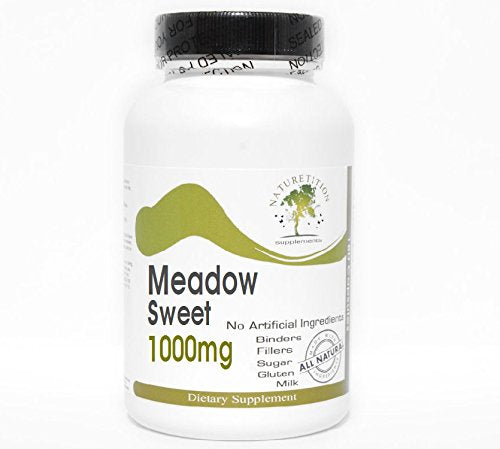 Naturetition Supplements Meadow Sweet 900mg Capsules, 180 Capsules