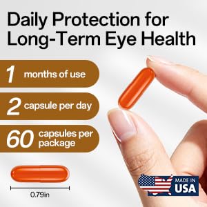 NOOBO Lutein Capsules, 60 Count