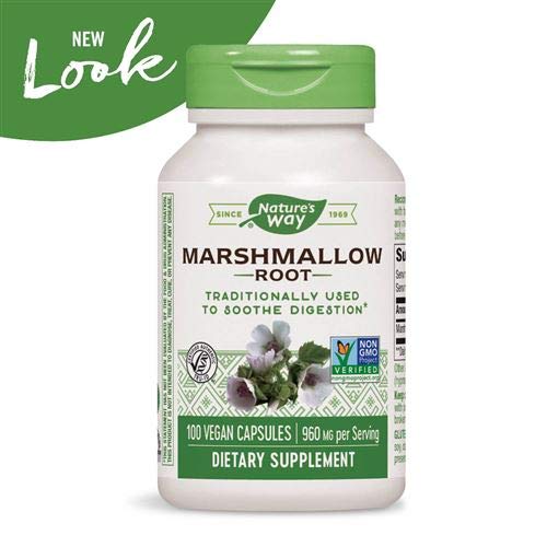 Nature's Way Marshmallow Root 480 mg Capsules 200