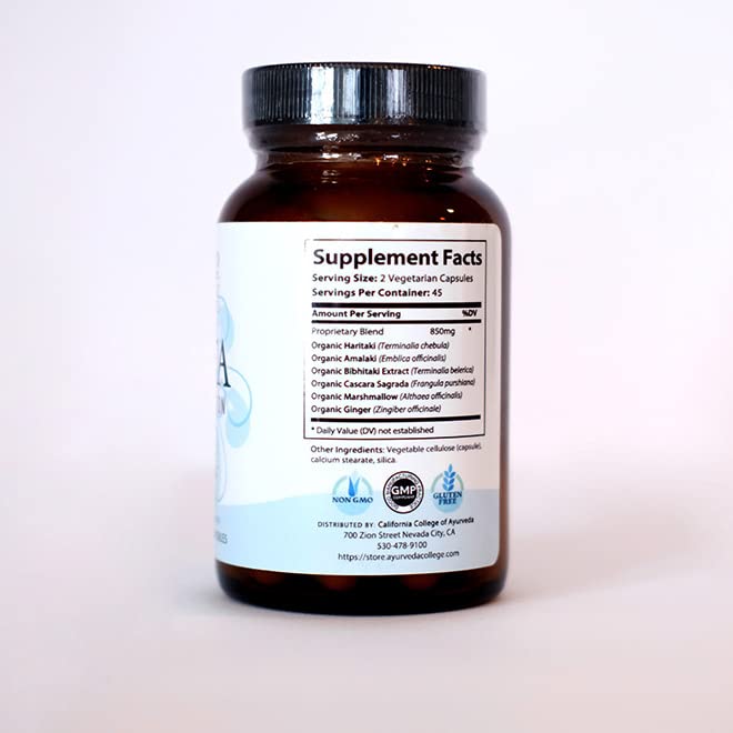 AyBo Vata Elimination Supplement for Constipation Relief, 90 Veg Capsules