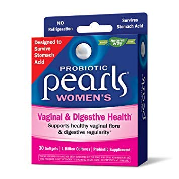 Nature's Way Probiotic Pearls Women's Vaginal and Digestive Health Capsule 60
