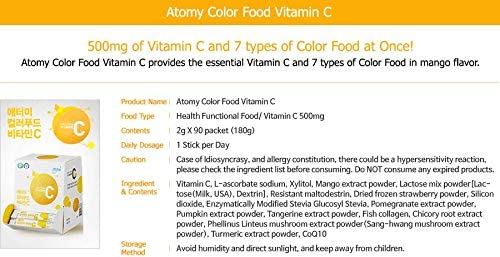 ATOMY Colorfood Vitamin C Powder 6.3 oz