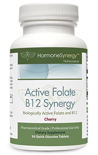 HormoneSynergy RetzlerRx Active Folate B12 Synergy Tablets, 30 Count