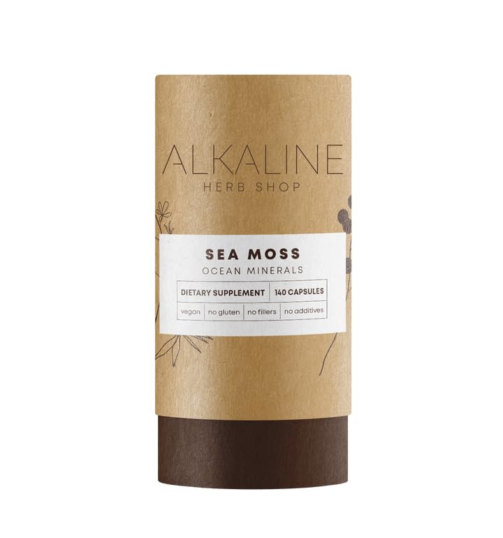 Alkaline Herb Store Sea Moss Supplement Capsule 1 Count