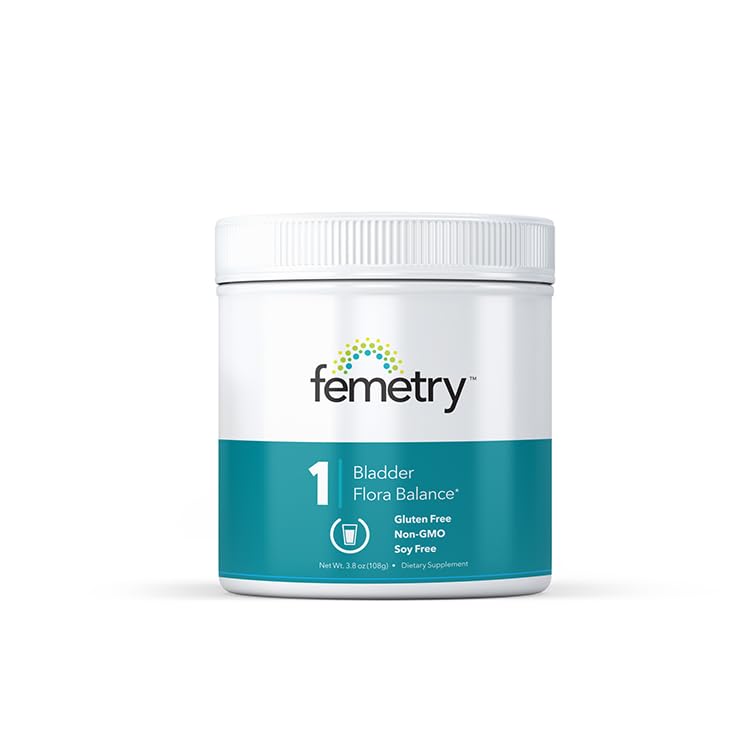 LifeSeasons Femetry Urinary Cleanse & Flora Balance D-Mannose, Probiotics & Prebiotic Powder Clinically Dosed for UTI Relief and Healthy Urinary Microflora Sensitive Bladder Formula Capsules 16