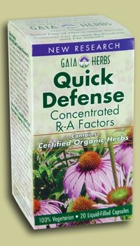 Gaia Herbs Quick Defense Capsules, 40 Count