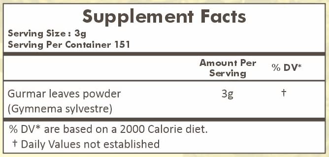 HERBAL HILLS Gurmar Powder 16.0144