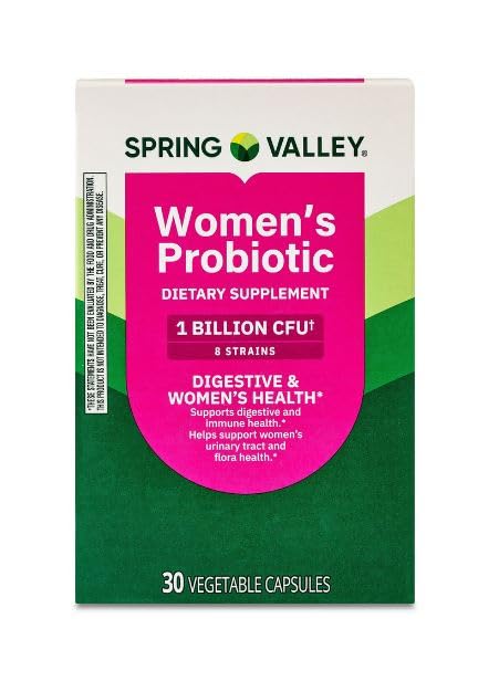 H4U Extra Strength Probiotic Vegetable Capsules for Digestive Health Tablet, 30 Count