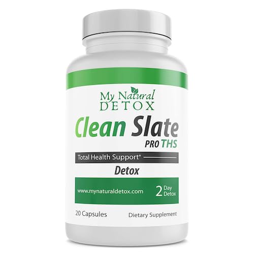 MyNaturalDetox Clean Slate Pro Detox & Cleanse Supplement Capsule 20 Count