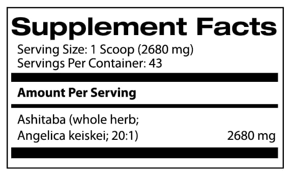 Samsara Herbs Ashitaba 20:1 Concentrated Extract Powder, 4 oz