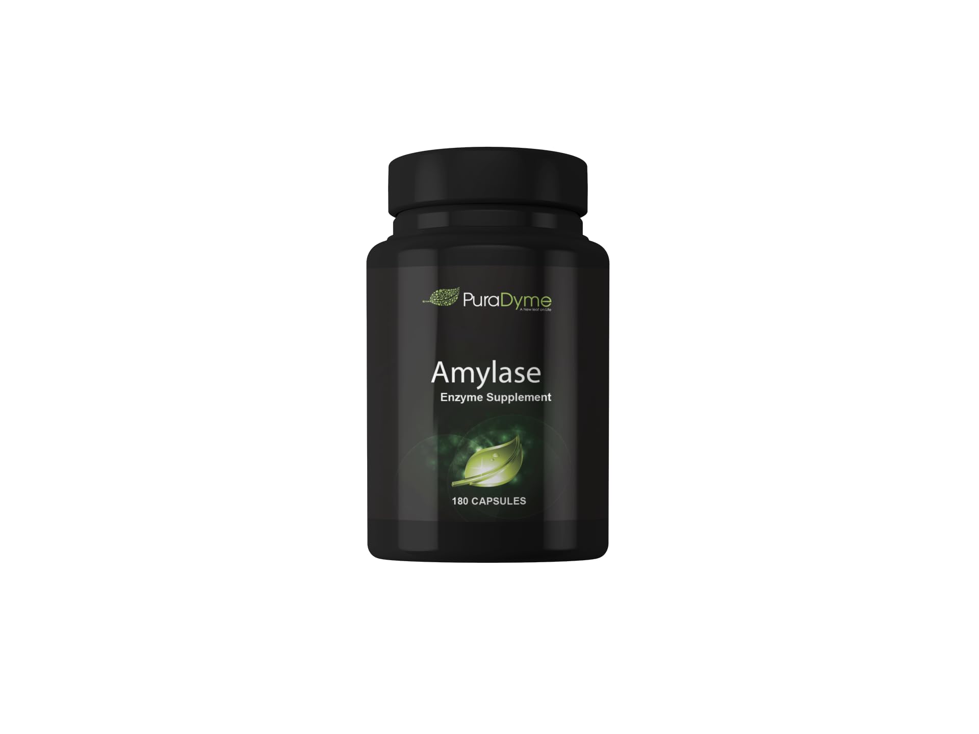 PuraDyme Amylase Capsules, 180 Capsules