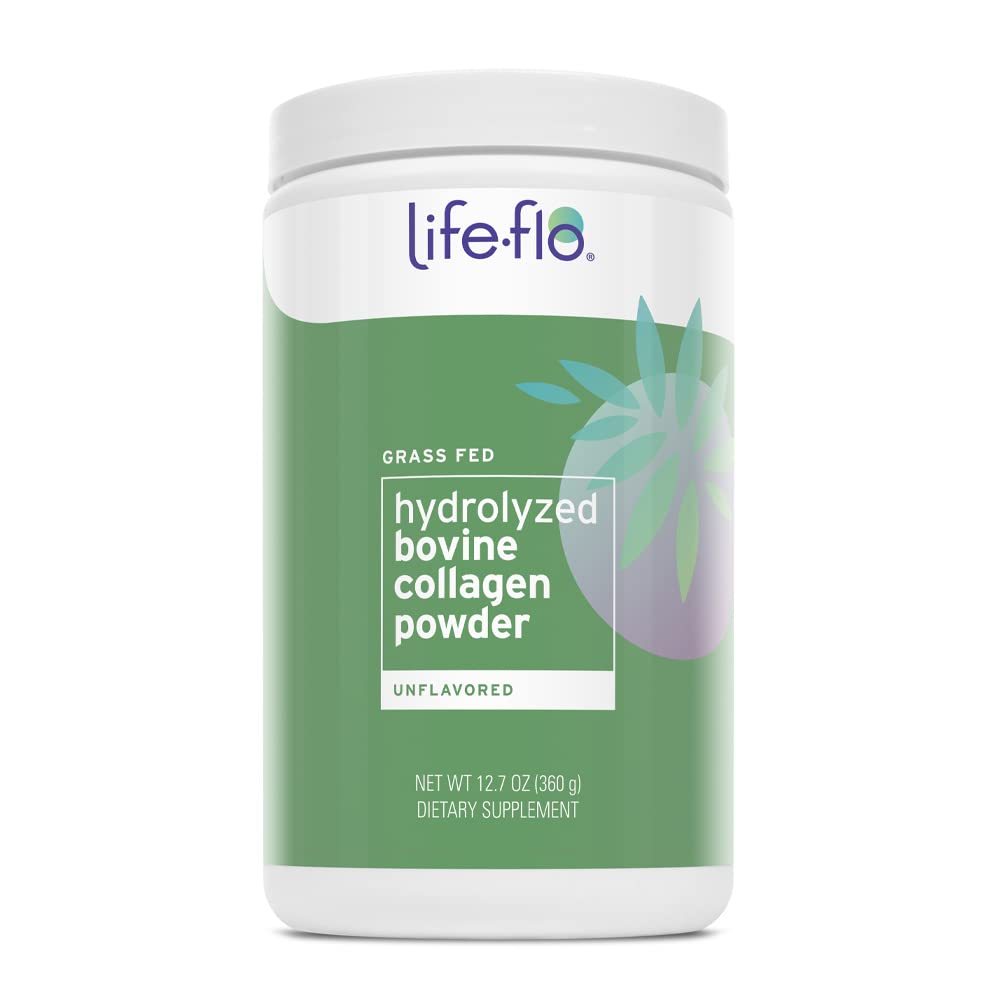 LIFE-FLO Hydrolyzed Bovine Collagen, Grass Fed Powder 12.7oz