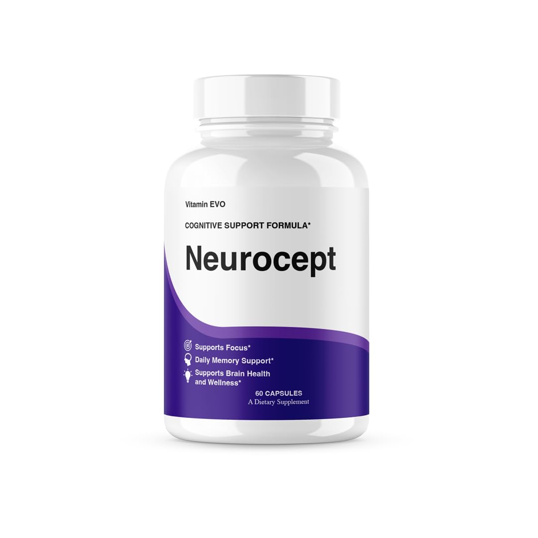 Vitamin Evo Neurocept Brain Supplement Capsules 60 Count