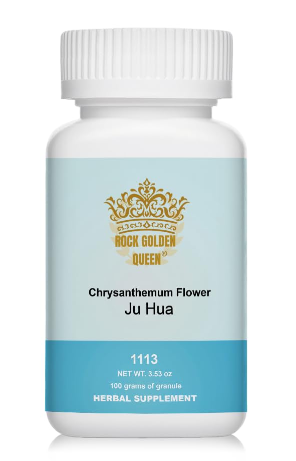 Rock Golden Queen Chrysanthemum Flower Powder, 3.53 Ounce