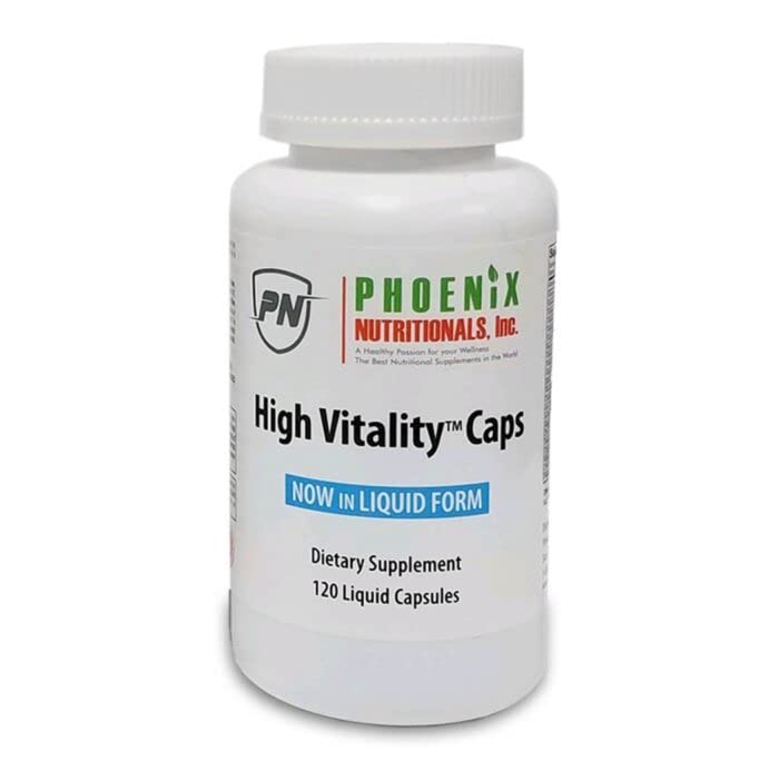 Phoenix Nutritionals High Vitality Multivitamin and Mineral Full Spectrum 120 Capsules