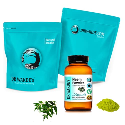 DR WAKDE's Neem Powder (Azadirachta Indica), 3.53 oz