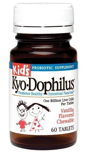 Kyolic Kid's Dophilus Chewable Tablets, 60 Tablets