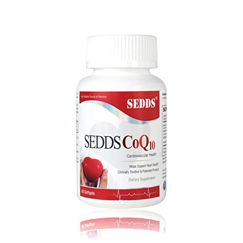 SEDDS CoQ10 Ubiquinol Cardiovascular Health Supplement Softgel 60