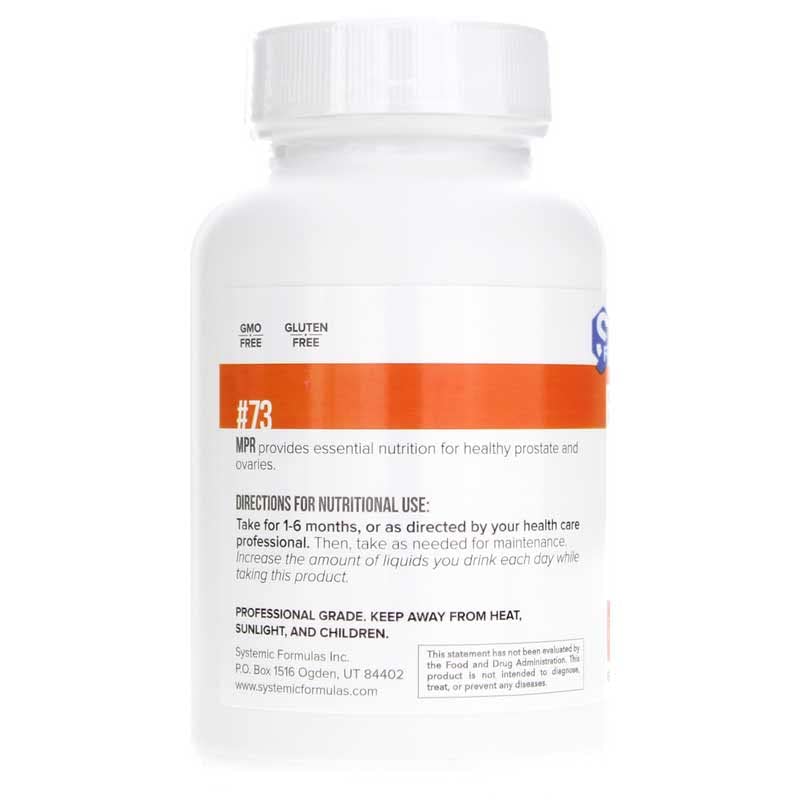Systemic Formulas Mpr Prostata Ovatum Capsules 60
