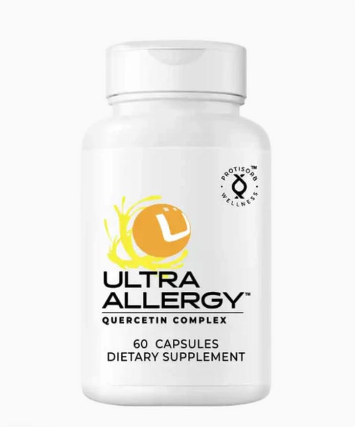 UltraCur UltraAllergy Quercetin with NAC Capsules, 60 Count