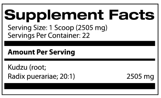 Samsara Herbs Kudzu Root Extract Powder 2 oz