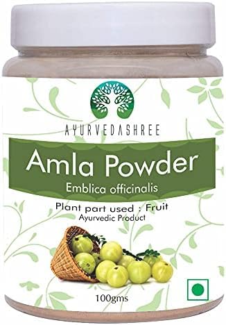 AYURVEDASHREE Amla Fruit Powder (Amalaki) Powder 7.05 Ounce
