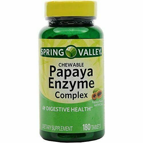 Grace nnvg Papaya Enzyme Complex 60 Tablets