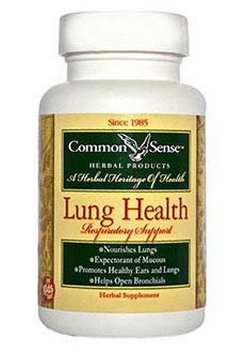 Common Sense Herbal Products Lung Health (120): Respiratory Support Tablet, 1 Count