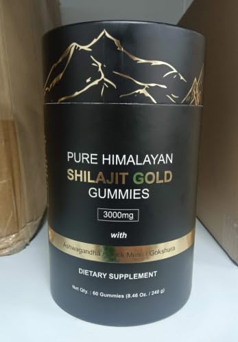 Buy Reliable LLC Shilajit Gold Gummies Gummy 60 Count