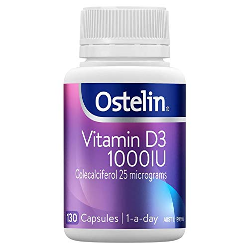Ostelin Vitamin D3 1000IU Capsule, 130 Capsules