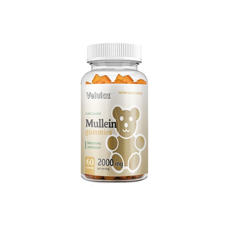 velulaz Mullein Gummies, 60 Count