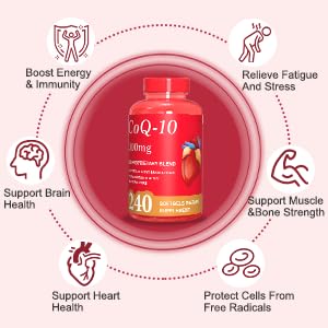 Dr. HR CoQ10 300mg Softgel 240 Count