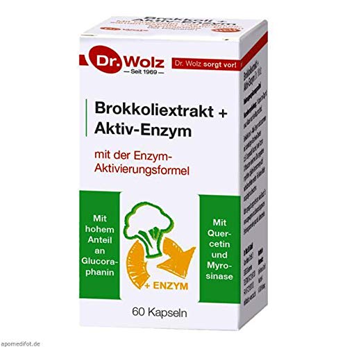 Dr. Wolz Broccoli Extract + Active Enzyme Capsules, 1 Capsule