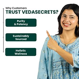 VedaSecrets Gokshura Extra Strength High-Potency Tribulus Terrestris for Men Capsules 60 Count