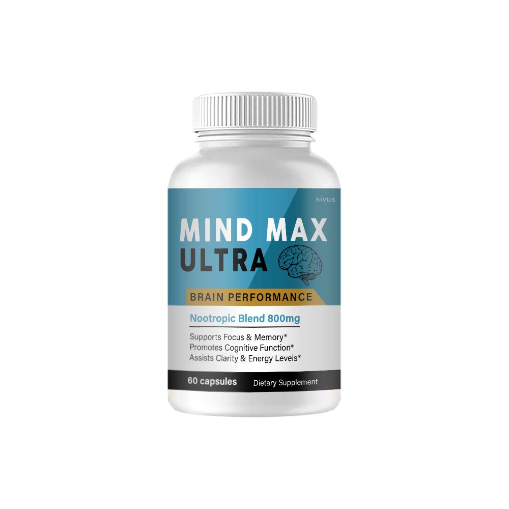 Kivus Mind Max Ultra Brain Performance Capsules, 60