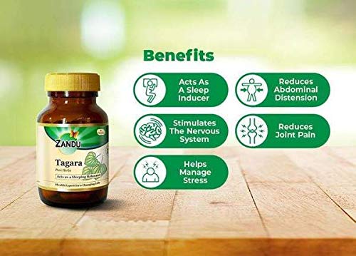 Zandu Tagara 60-Count Tablets