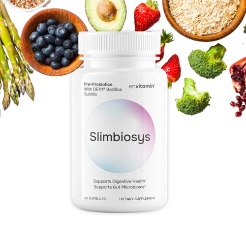 envitamin Slimbiosys Ultra Probiotic Capsule - Pre & Probiotics for Women & Men - Support Your Microbiome