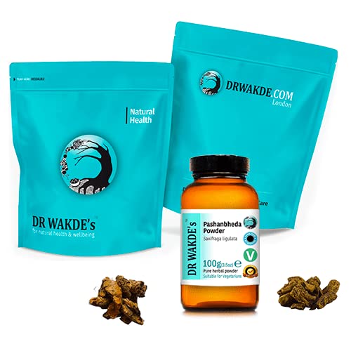DR WAKDE's Pashanbheda Powder (Saxifraga ligulata), Powder, 3.5274 oz