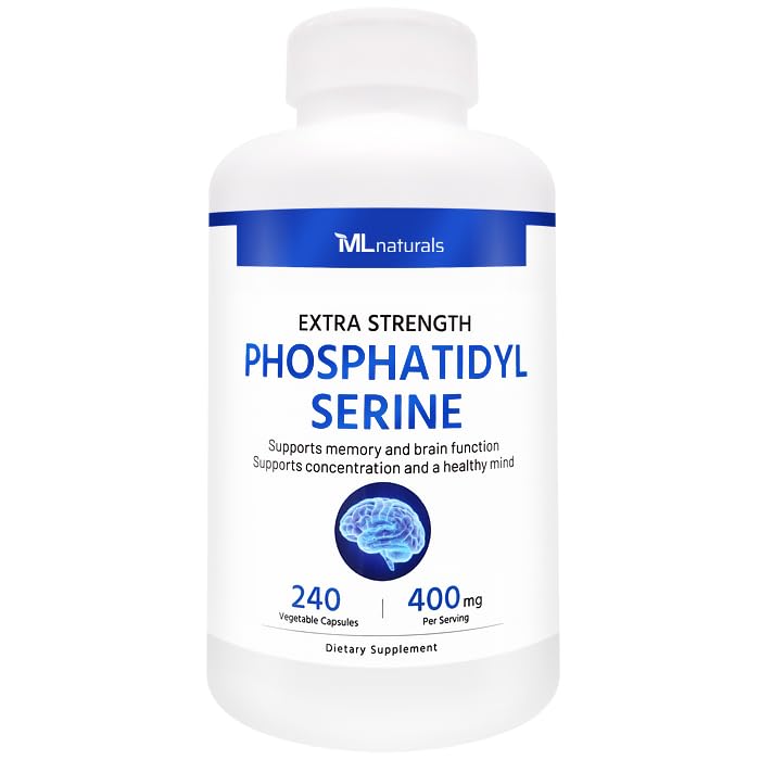 ML Naturals Phosphatidyl Serine 400mg Capsules 240